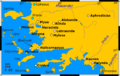 Map of Caria