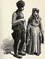 Muslim Gypsies from Bosnia, illustration, 1901