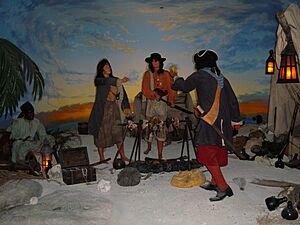 Nassau harbor 1720-08-22 scene PON