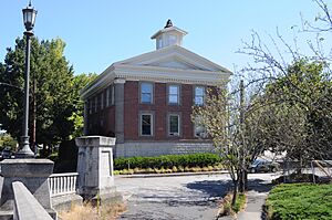 North Precinct, St. John's, Portland, Oregon - rear 01