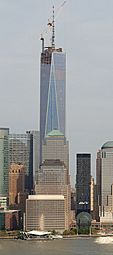 One WTC Spire Completed