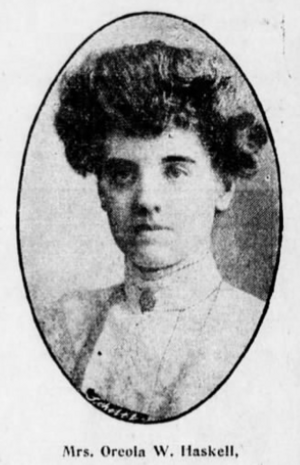 Oreola Williams Haskell 1905