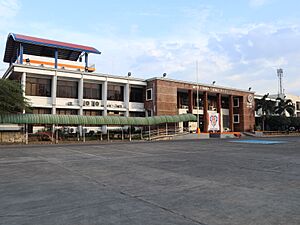 Ozamiz City Hall side view (Bernard Avenue, Ozamiz, Misamis Occidental; 10-16-2023)