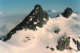 Paul Bunyans Stump and Pinnacle Peak