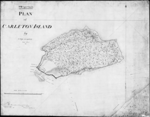 Plan of Carleton Island