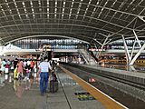 Platform of Wuhan Station 8