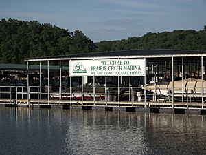 Prairie Creek Marina, Beaver Lake Arkansas