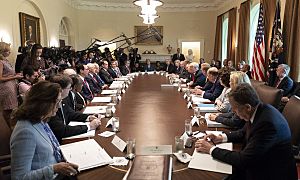 President Trump holds a cabinet meeting 2018-08-16