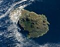 Prince Edward Island, South Africa, EO-1 ALI satellite image, 5 May 2009