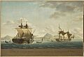 Prise de la frégate anglaise The Ceylon par la frégate française La Vénus 0000900167 OG