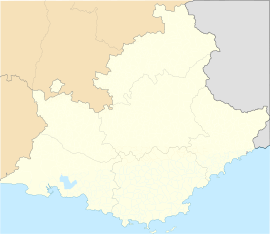 Château-Arnoux-Saint-Auban is located in Provence-Alpes-Côte d'Azur