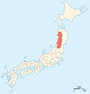 Provinces of Japan-Dewa