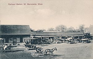 Railroad Station, West Barnstable, Massachussetts - No. 1470