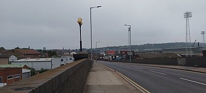 Rotherham Skyline from Coronation Bridge