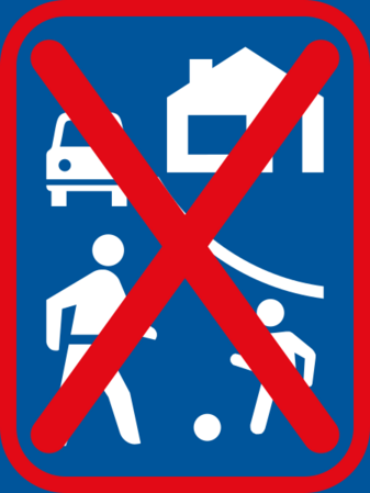 SADC road sign R403-600
