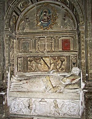Sepulcro de Eustaquio Nieto y Martín.Sigüenza