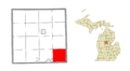 Sheridan Township (Clare), MI location