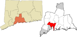 New Haven's location within the South Central Connecticut Planning Region and the state of Connecticut