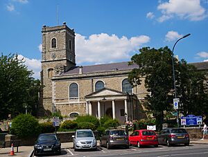 South Face of the Church of Saint Mary the Virgin, Lewisham (01)