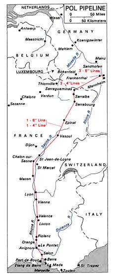 Southern France POL pipeline