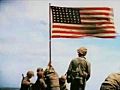 Still from Iwo Jima flag raising