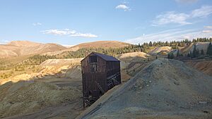 The Abandoned Ibex Mine in Leadville, Colorado