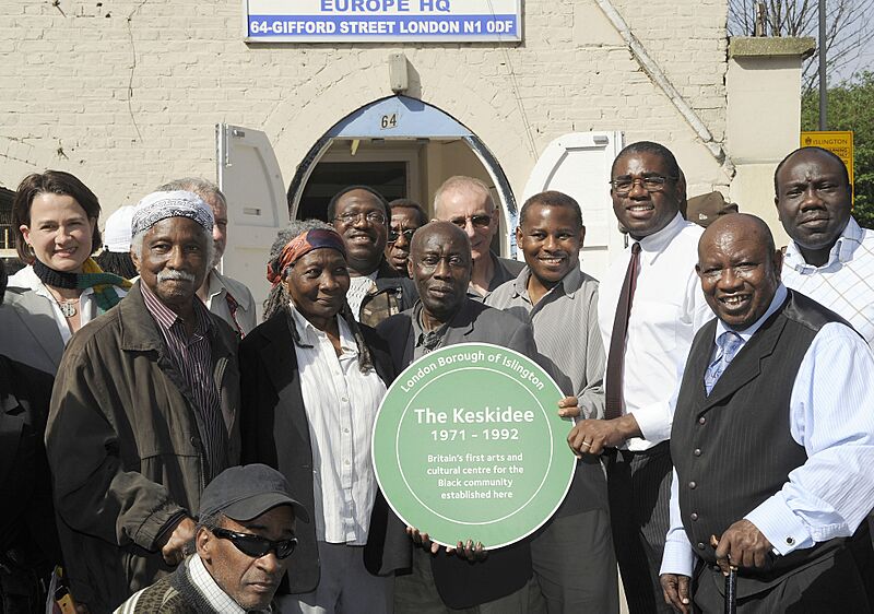 The Keskidee unveiling, Islington