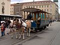 Tram horse tram Brno