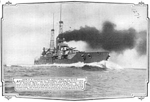 USS Oklahoma (BB-37) sea trials 1916