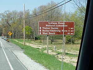 US 12 Dunes Highway Tremont area