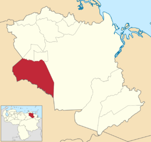 Location in Monagas