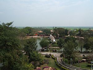 View on the Bird Park of Chainat