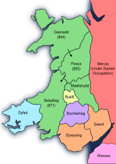 Wales 844-78 (Rhodri the Great)