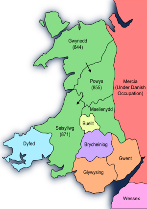 Wales 844-78 (Rhodri the Great)