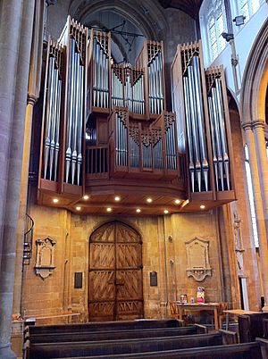 West end pipe organ in St Peter Mancroft, Norwich