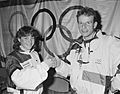Yvonne van Gennip and Leo Visser 1988