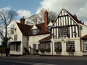 'The Griffin' inn, at the heart of Danbury village - geograph.org.uk - 732673