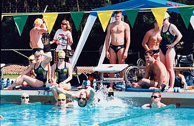 16 ACPS Atlanta 1996 Australian Swim Team Training