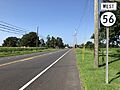 2018-08-08 10 15 52 View west along New Jersey State Route 56 (Vineland-Bridgeton Pike-Landis Avenue) at Cumberland County Route 553 (Woodruff Road-Finley Road) in Upper Deerfield Township, Cumberland County, New Jersey