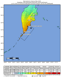 2025-07-29 Petropavlovsk-Kamchatsky, Russia M8.8 earthquake shakemap (USGS).png