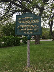 Aaron Greenwald Historical Marker