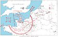 Air plan for landings in Normandy June 1944