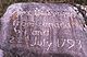 Inscription on a stone at the end of Alexander Mackenzie's 1792-1793 Canada crossing from the Peace River to the Pacific Ocean coast