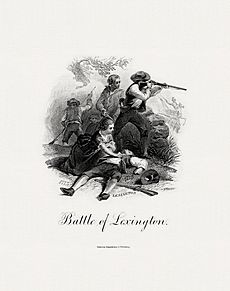 BEP-DELNOCE-Battle of Lexington (Darley)