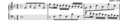 BWV 779 Incipit