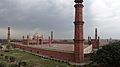 Panoramic view of Badshahi Mosque as seen from Food Street Fort Road