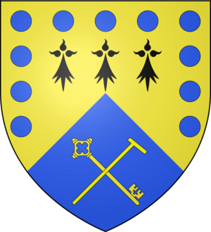 Blason ville fr Primelin (Finistère)