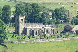 Bradfield church from the south