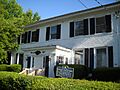 Charles C. Platt Homestead, with historical plaque readable