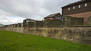 Clifford's Fort, N Shields, east wall